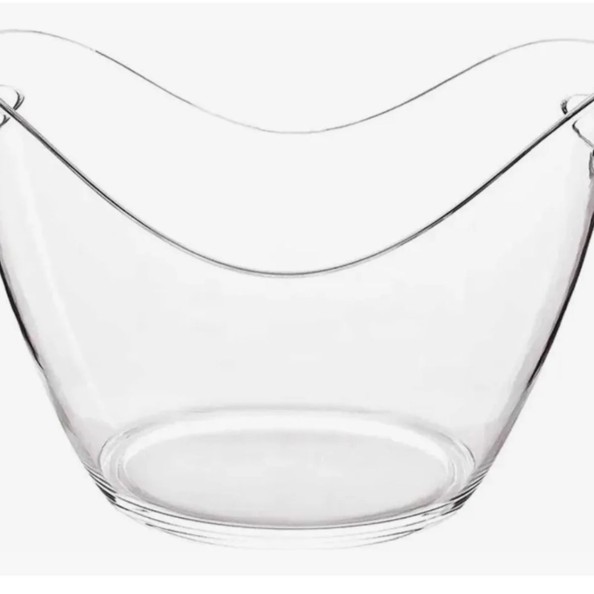 GENERICO - Hielera Acrilica Premium Transparente