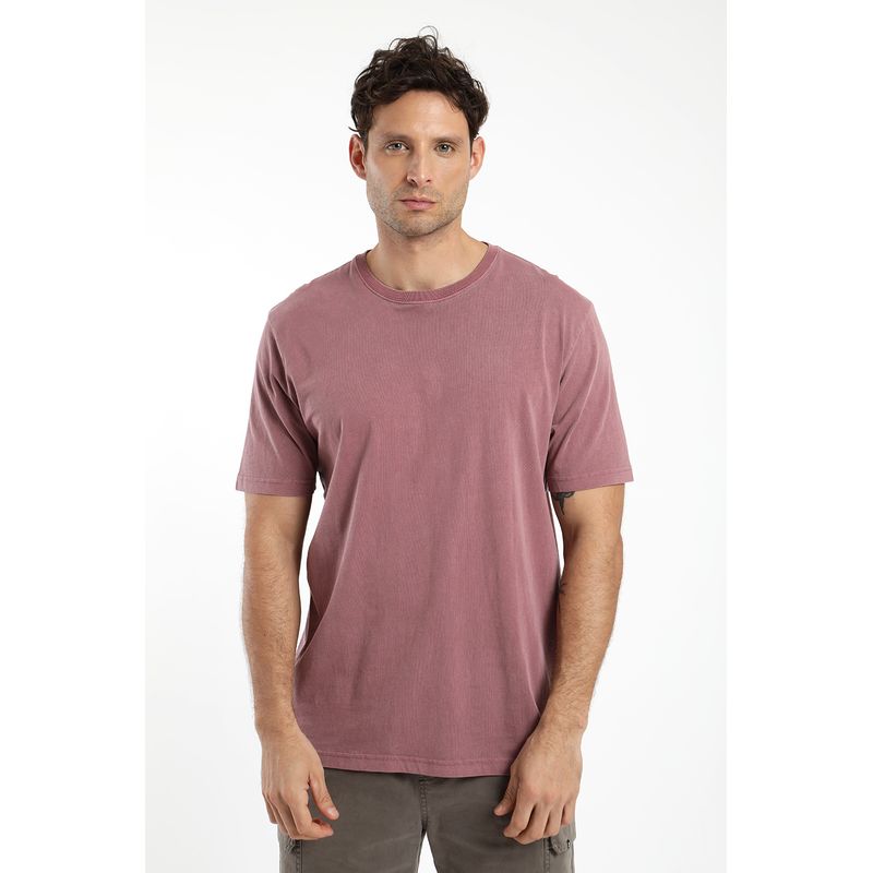 FROENS - Polera hombre manga corta plain 100% algodón orgánico Froens