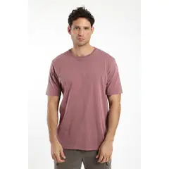 FROENS - Polera hombre manga corta plain 100% algodón orgánico