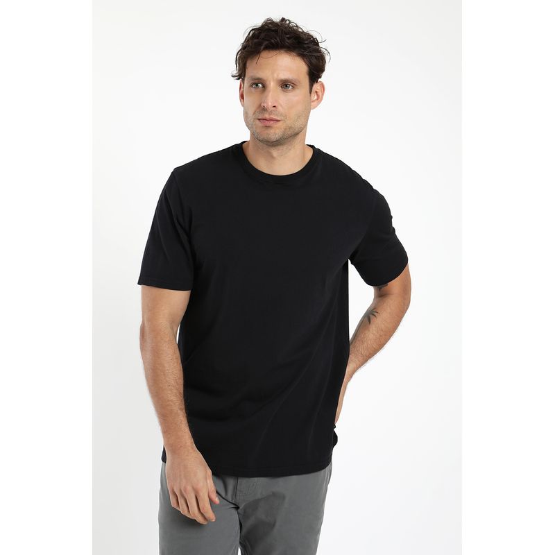 FROENS - Polera hombre manga corta plain 100% algodón orgánico Froens