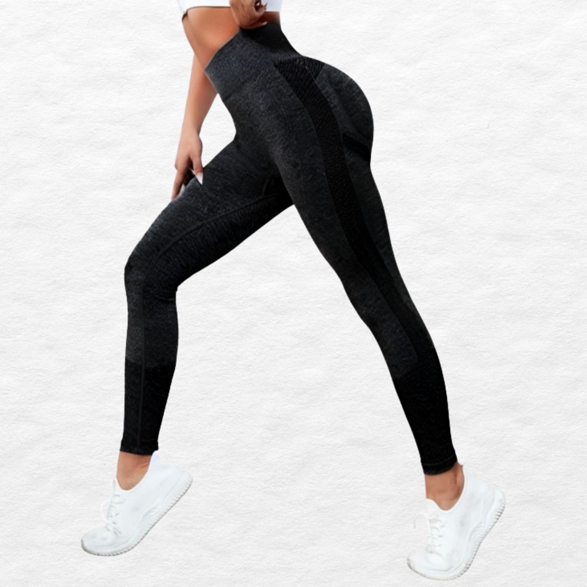 LIKE SHOP - Calza Mujer Deportiva Fitness Gym Tiro Alto Levanta Cola 9003