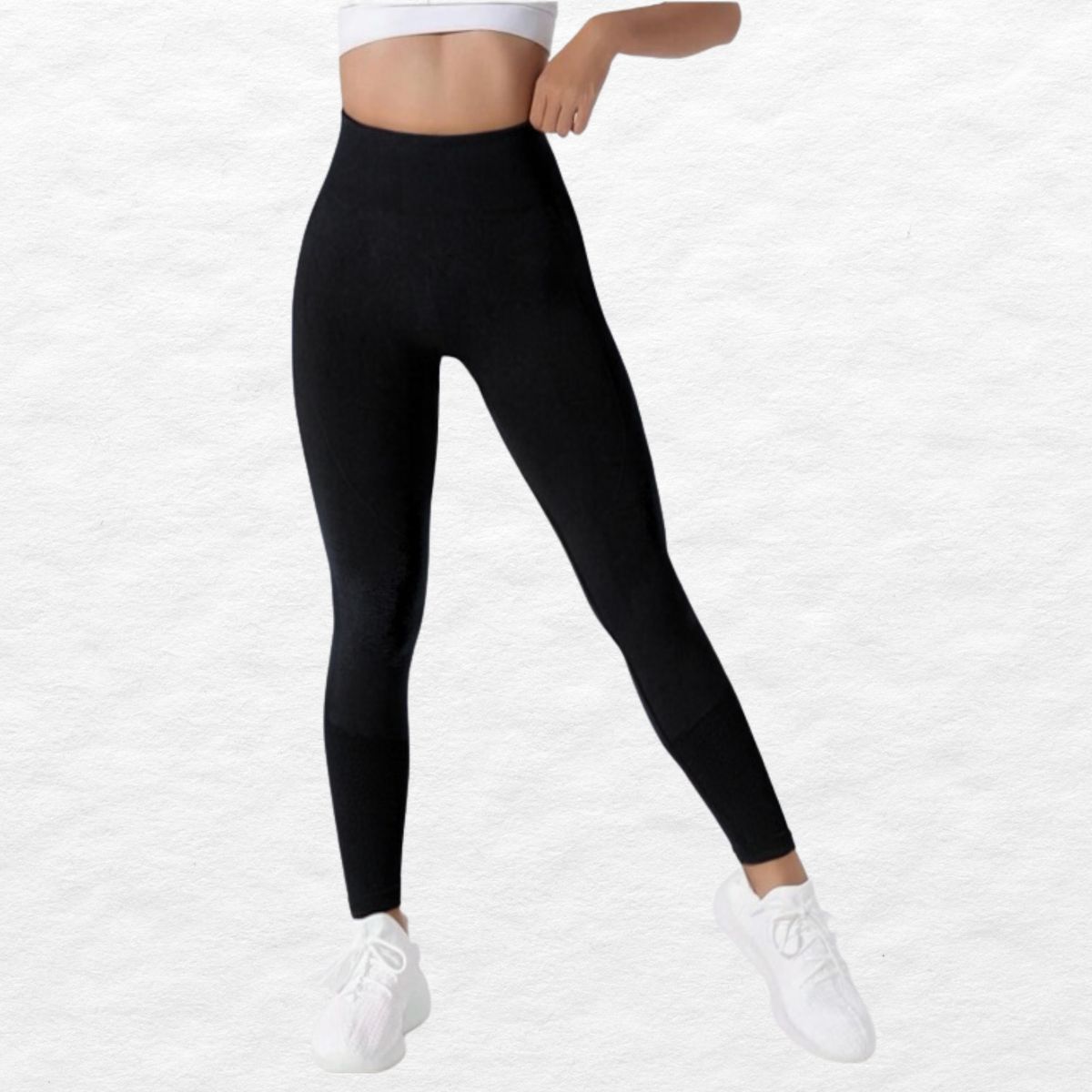 LIKE SHOP - Calza Mujer Deportiva Fitness Gym Tiro Alto Levanta Cola 9003