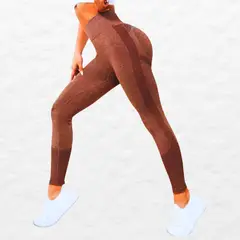 LIKE SHOP - Calza Mujer Deportiva Fitness Gym Tiro Alto Levanta Cola 9003