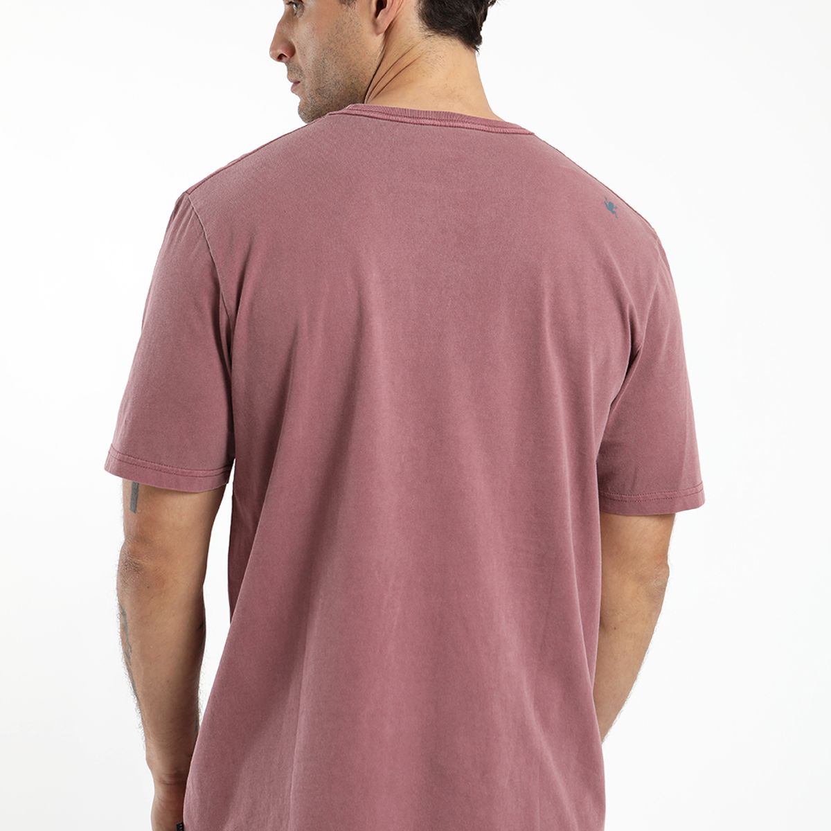 FROENS - Polera hombre manga corta palmera 100% algodón orgánico Froens