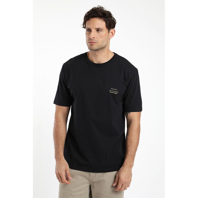 FROENS - Polera hombre manga corta tabla 100% algodón orgánico Froens