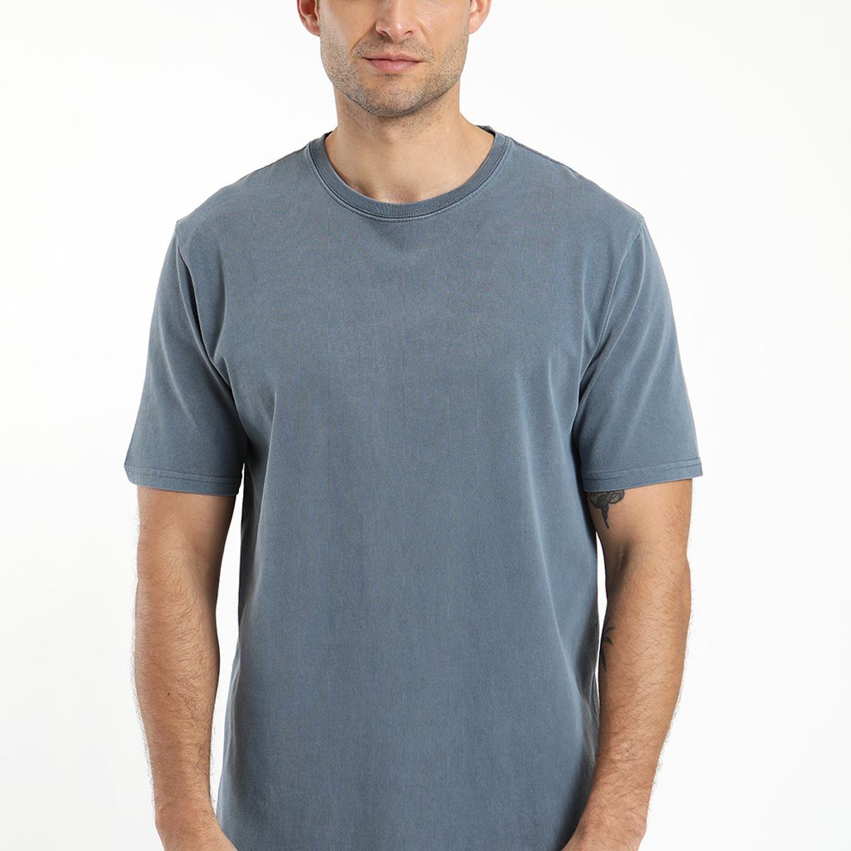 FROENS - Polera hombre manga corta Plain heavyweight - Algodón orgánico