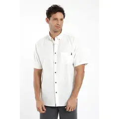 FROENS - Camisa hombre manga corta classic 100% algodón orgánico