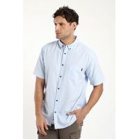 Camisa hombre manga corta classic 100% algodón orgánico