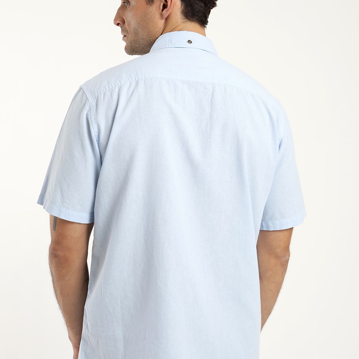 FROENS - Camisa hombre manga corta classic 100% algodón orgánico Froens