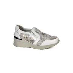 DEGAS - Zapatilla Cuero Ibbie Blanco