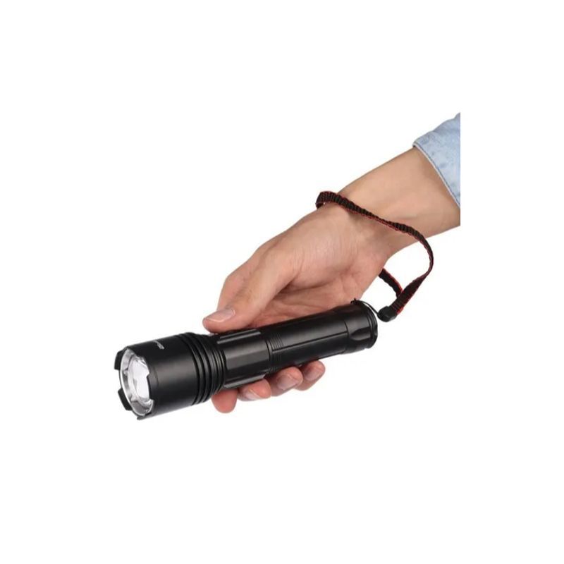 GENERICO - Linterna Led Multifuncional Alta Potencia Recargable