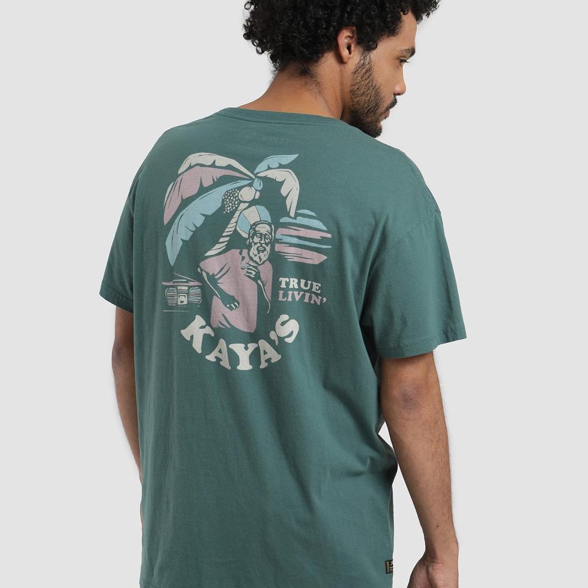 KAYA UNITE - Polera Hombre Livin Verde