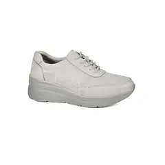 DEGAS - Zapatilla Cuero Garazi Blanco