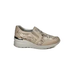 DEGAS - Zapatilla Cuero Ibbie Beige