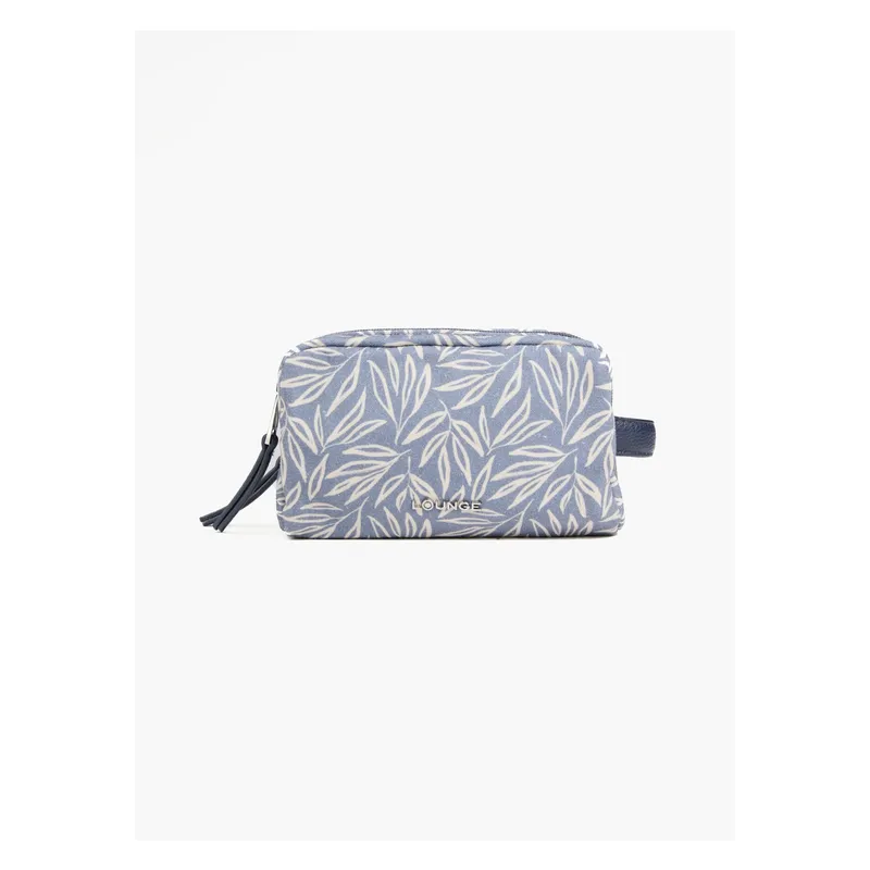 LOUNGE - Estuche Mujer Estampado Multiuso Azul
