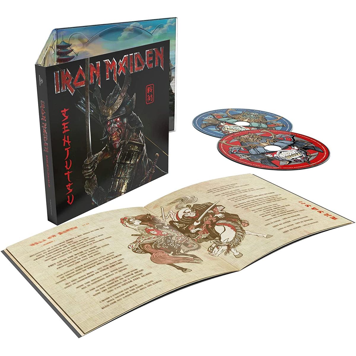 GRUPO LASER DISC - CD IRON MAIDEN SENJUTSU Digipack 2CD