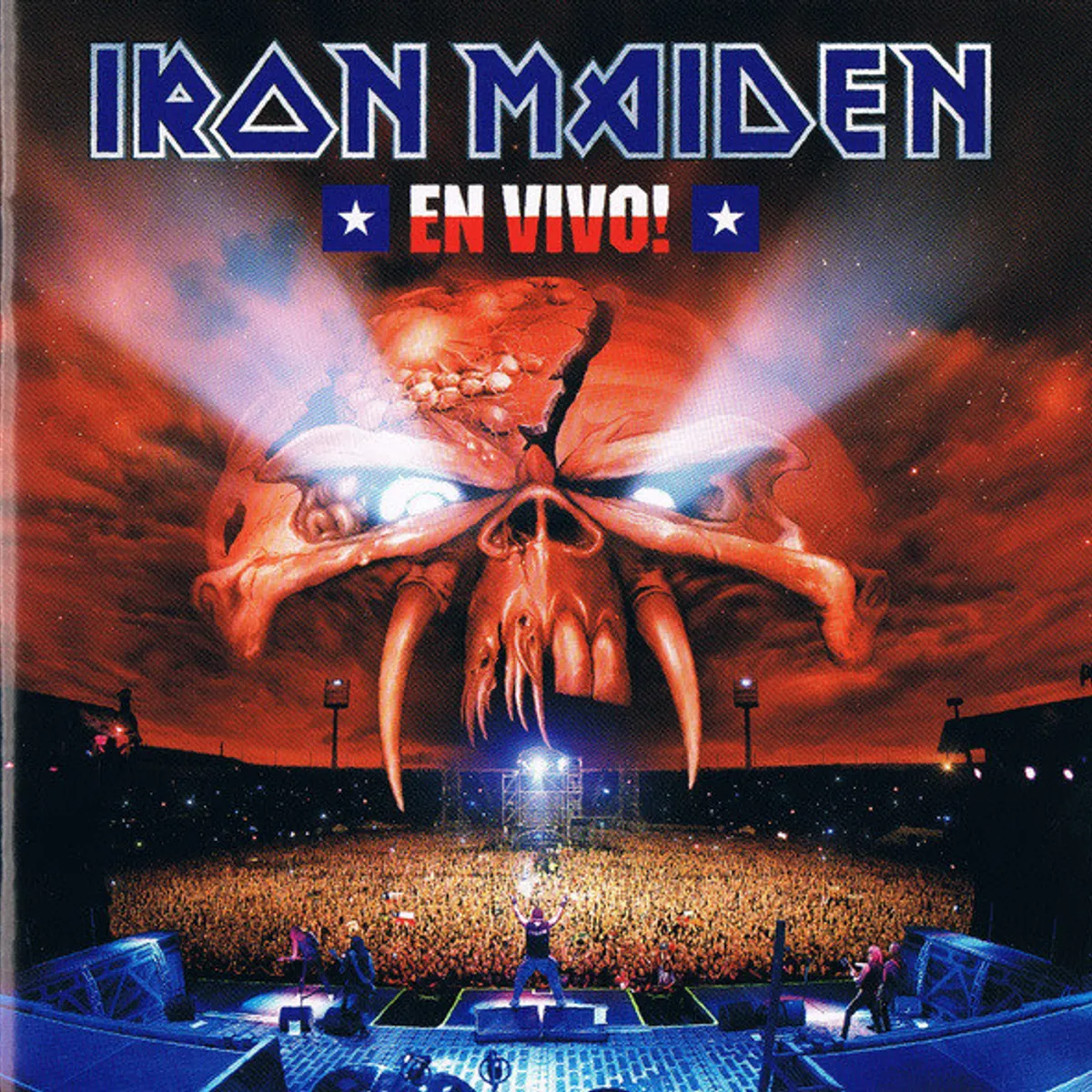 GRUPO LASER DISC - CD IRON MAIDEN EN VIVO 2CD
