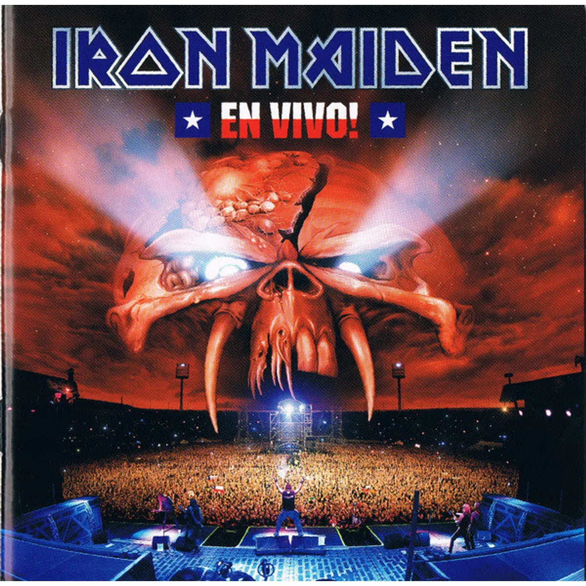 GRUPO LASER DISC - CD IRON MAIDEN EN VIVO 2CD