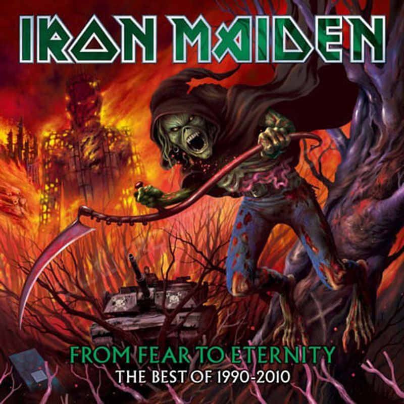 GRUPO LASER DISC - CD IRON MAIDEN FROM FEAR TO ETERNITY THE BEST 1990-2010 2CD