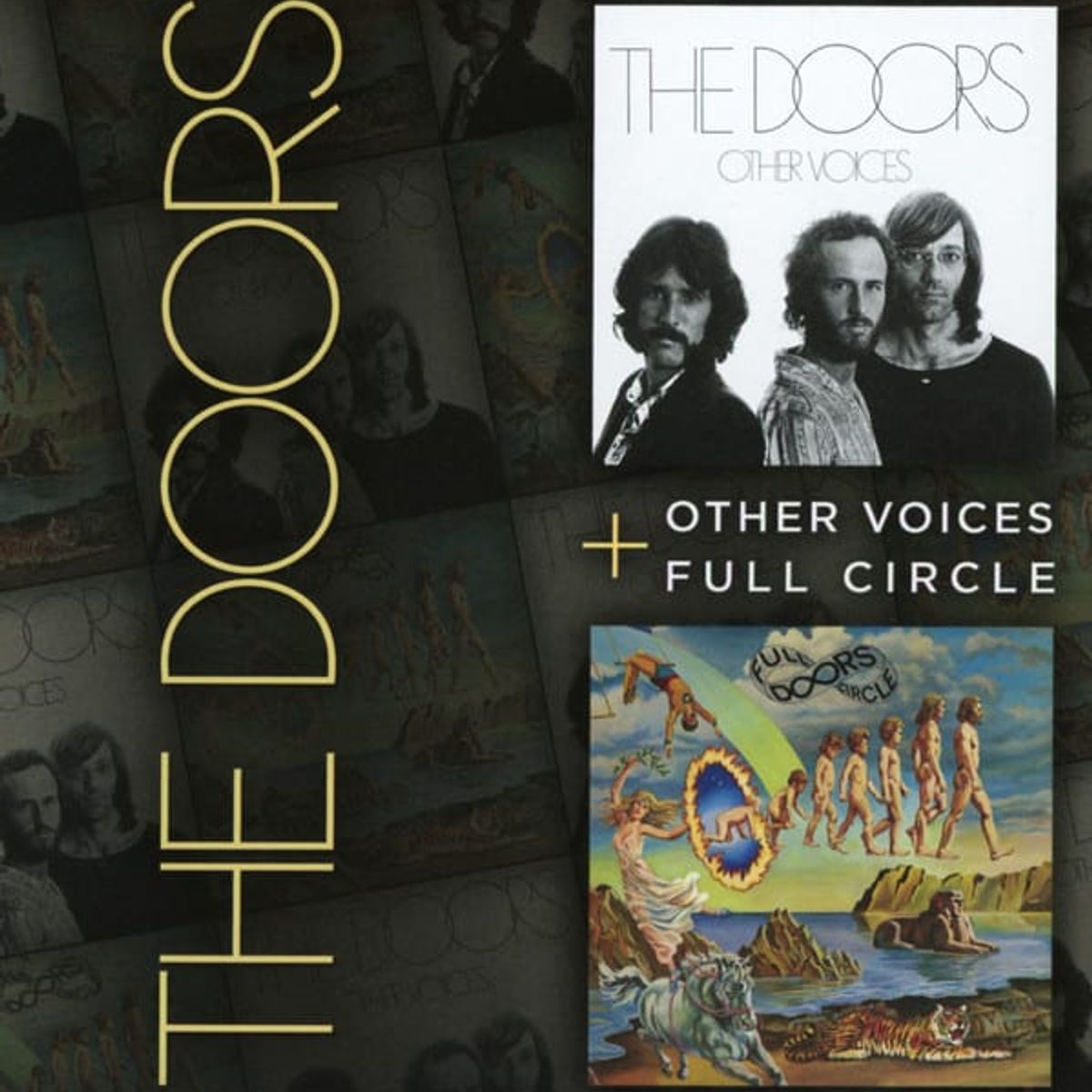 GRUPO LASER DISC - CD THE DOORS OTHER VOICES + FULL CIRCLE 2CD