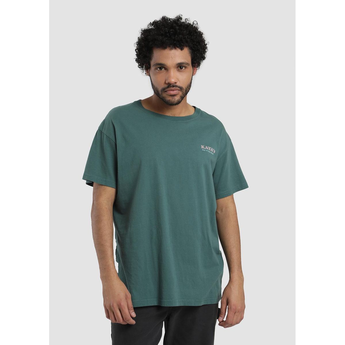 KAYA UNITE - Polera Hombre Livin Verde