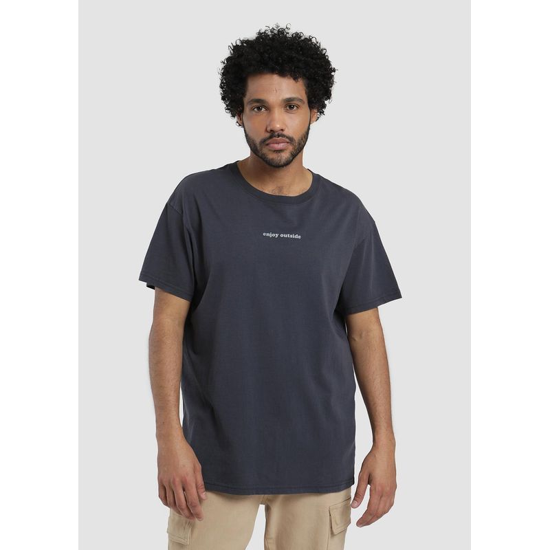KAYA UNITE - Polera Hombre Lagos Navy