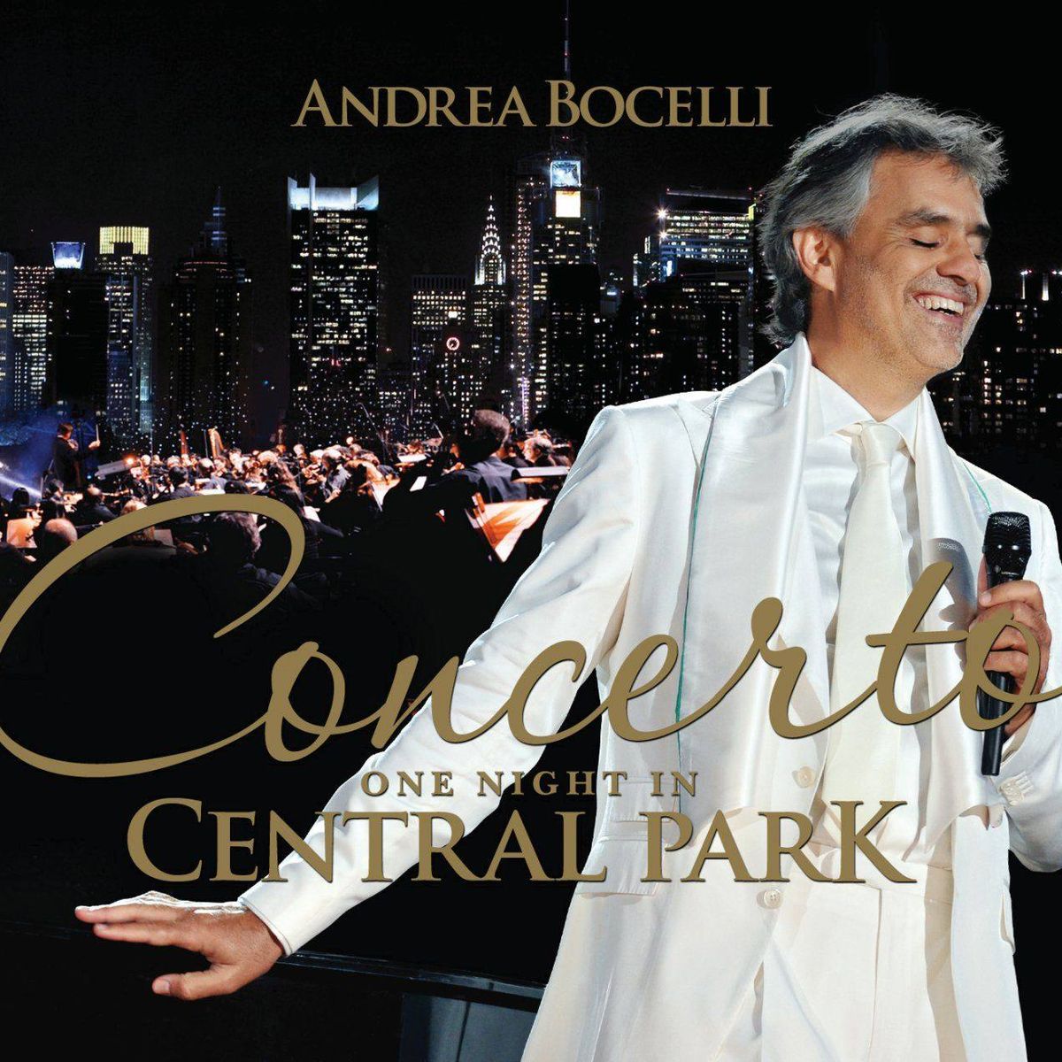GRUPO LASER DISC - CD ANDREA BOCELLI CONCERTO ONE NIGTH IN CENTRAL PARK 2CD