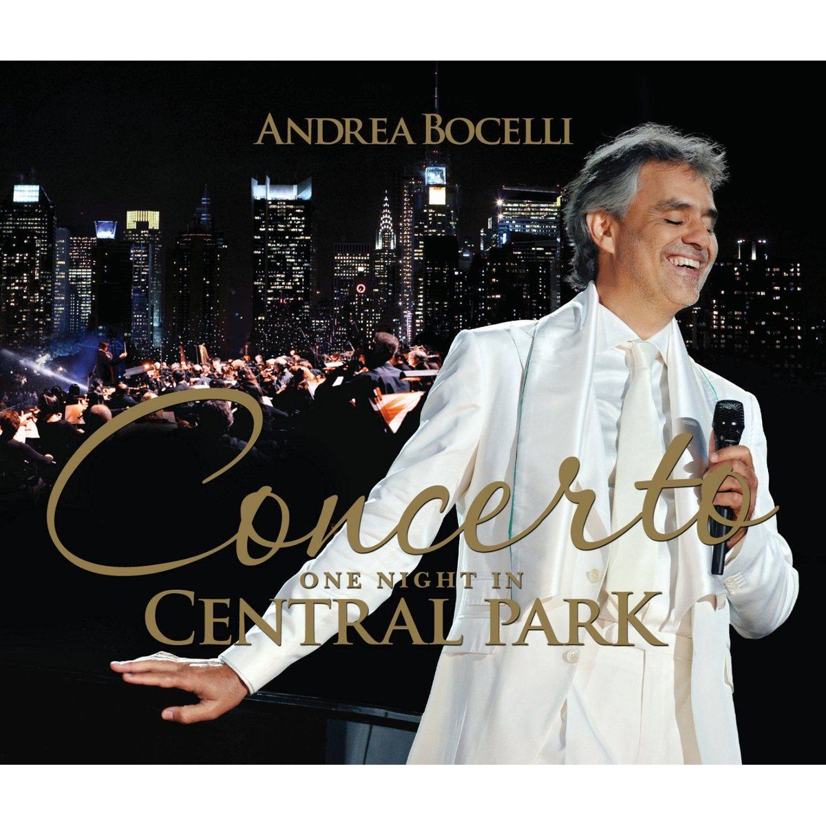 GRUPO LASER DISC - CD ANDREA BOCELLI CONCERTO ONE NIGTH IN CENTRAL PARK 2CD