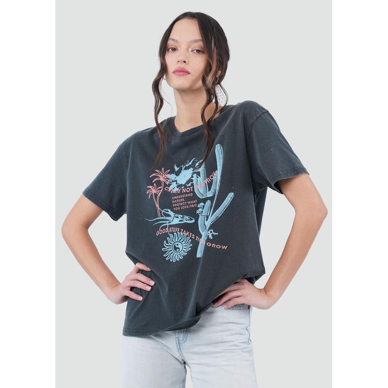 KAYA UNITE - Polera Mujer Morro Negra
