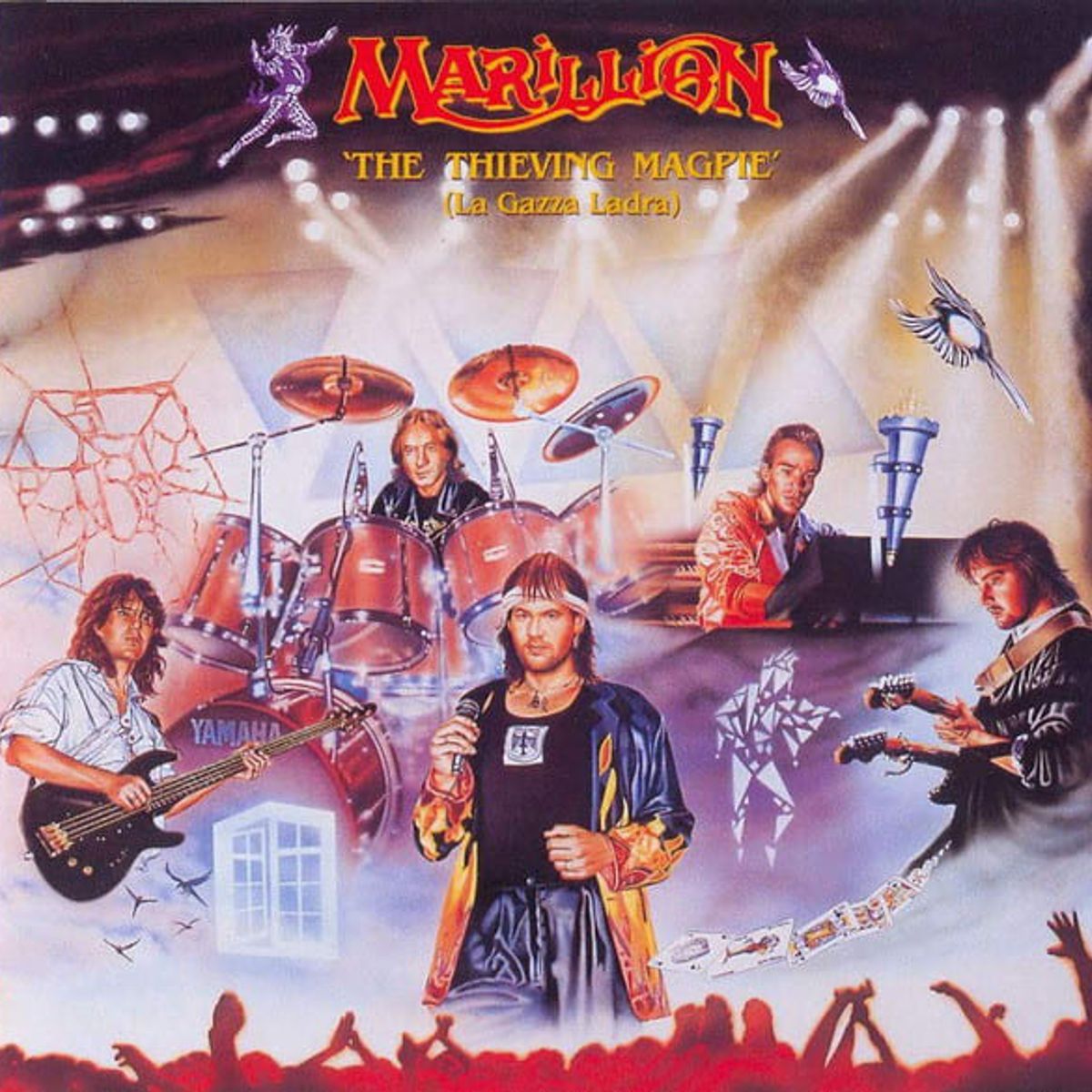 GRUPO LASER DISC - CD MARILLION THIEVING MAGPIE LA GAZZA LADRA 2CD