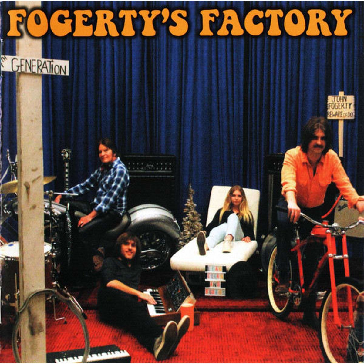 GRUPO LASER DISC - CD JOHN FOGERTY FOGERTYS FACTORY 1CD