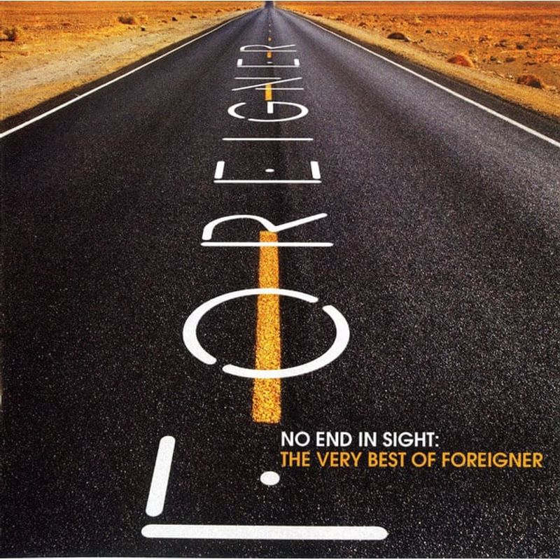 GRUPO LASER DISC - CD FOREIGNER NO END IN SIGHT THE VERY BEST 2CD