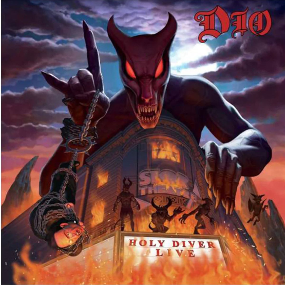 GRUPO LASER DISC - CD DIO HOLY DIVER LIVE DELUXE 2CD