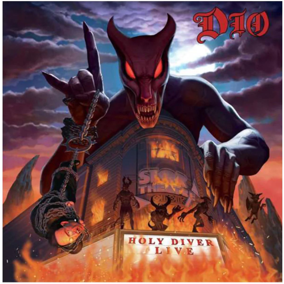 GRUPO LASER DISC - CD DIO HOLY DIVER LIVE DELUXE 2CD