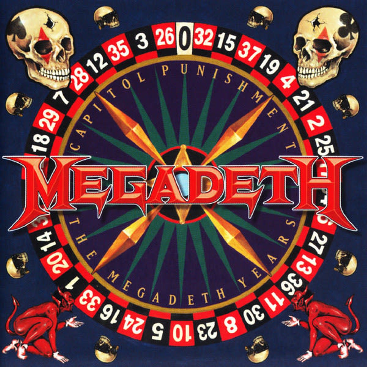 GRUPO LASER DISC - CD MEGADETH CAPITOL PUNISHMENT - THE MEGADETH YEARS 1CD