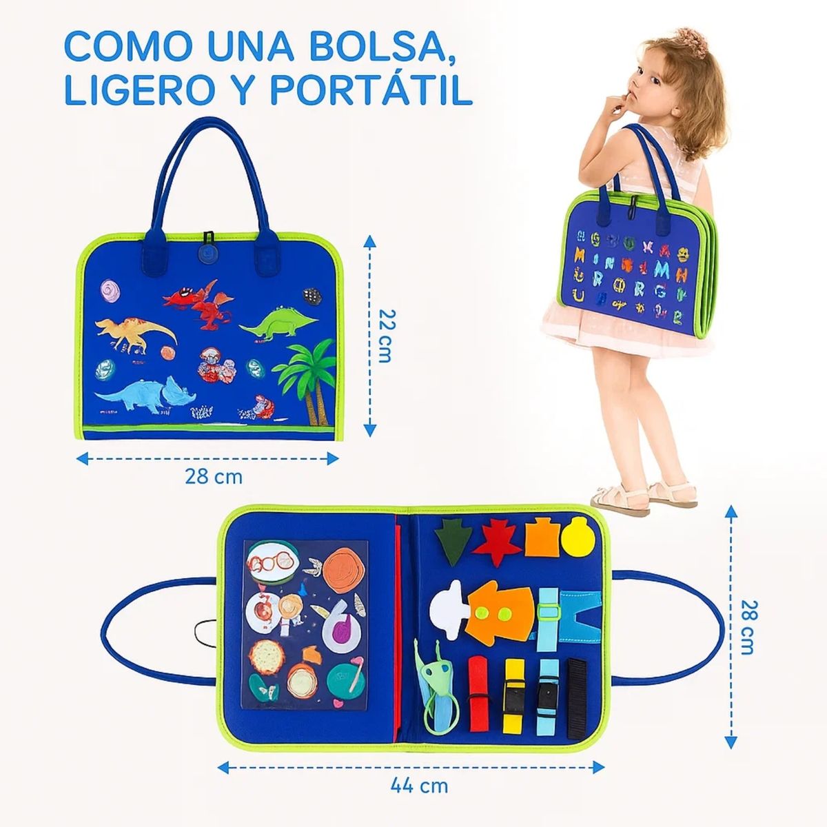 CRUSEC - Tablero De Aprendizaje Habilidades Educativo Interactivo