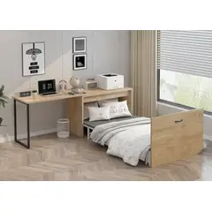 HOMER DESIGN - Escritorio Oficina Con Organizador Solido 120x60x103cm