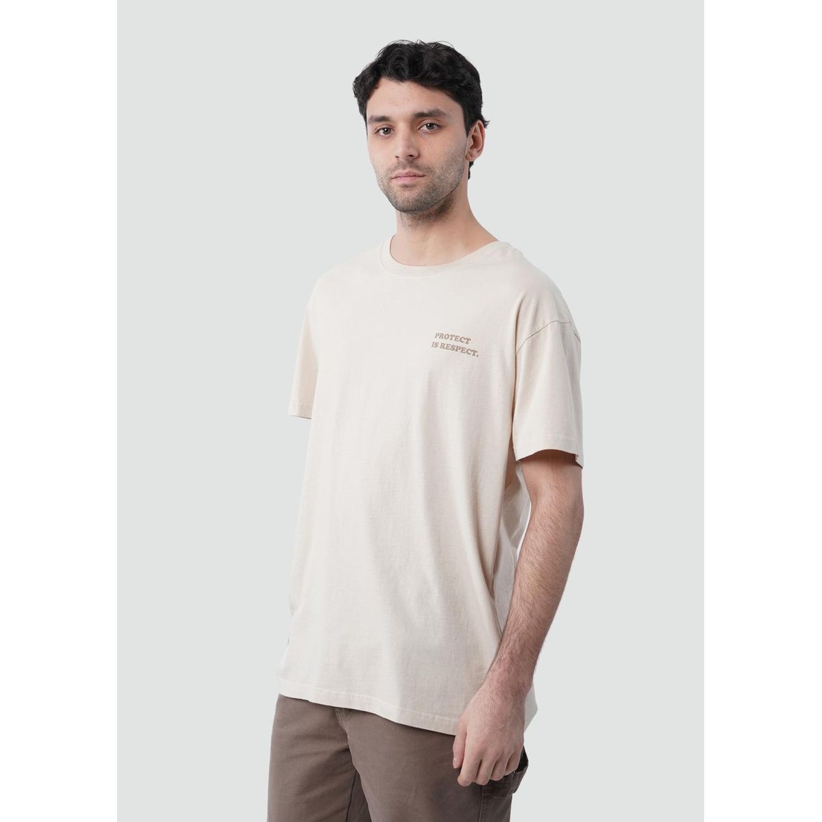 KAYA UNITE - Polera Hombre Respect Bone