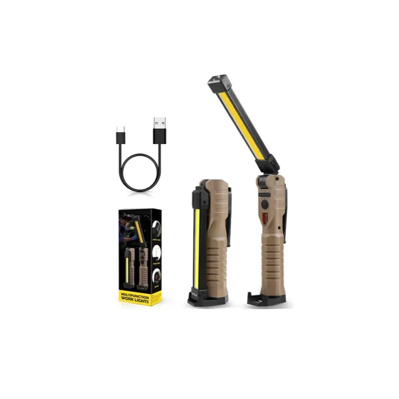 GENERICO - Linterna De Trabajo Led Brillante Plegable Portátil Imán