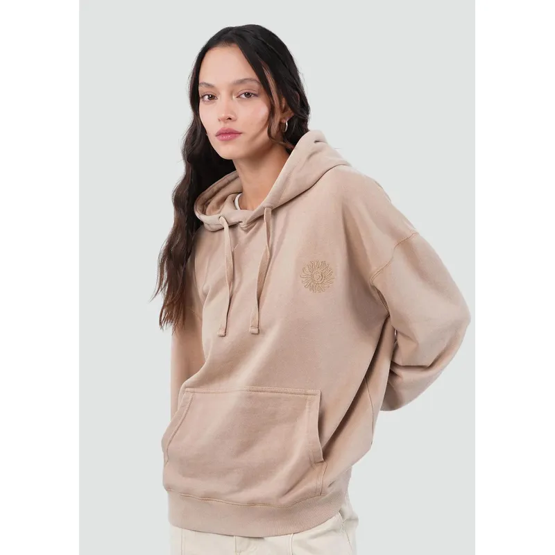 KAYA UNITE - Polerón Hoodie Mujer Sun Beige