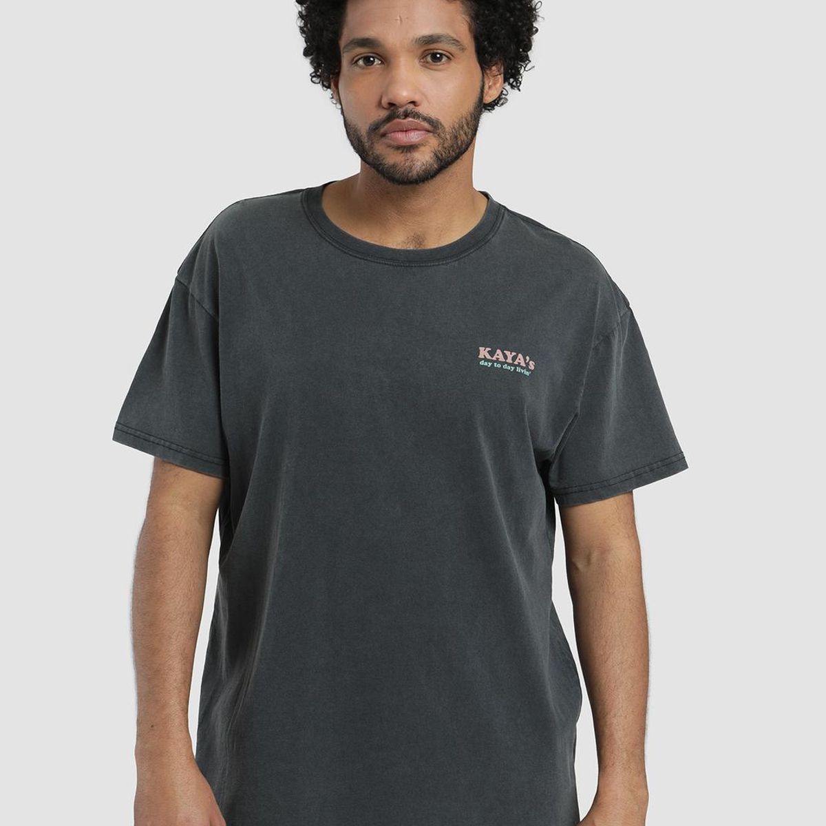KAYA UNITE - Polera Hombre Livin Negra