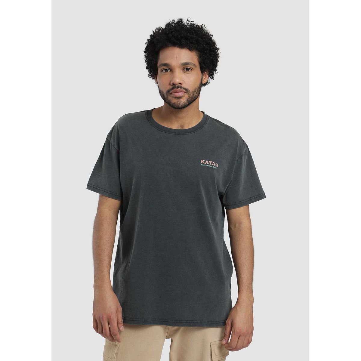 KAYA UNITE - Polera Hombre Livin Negra