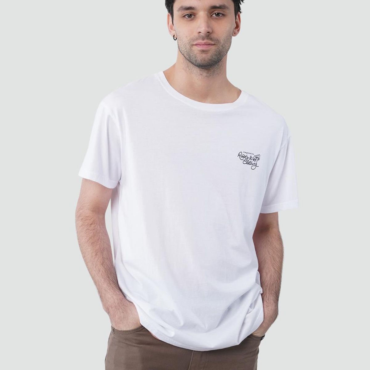 KAYA UNITE - Polera Hombre Roots Blanca