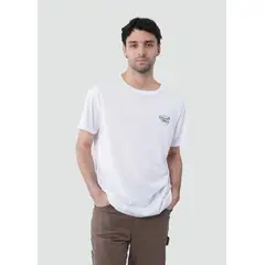 KAYA UNITE - Polera Hombre Roots Blanca