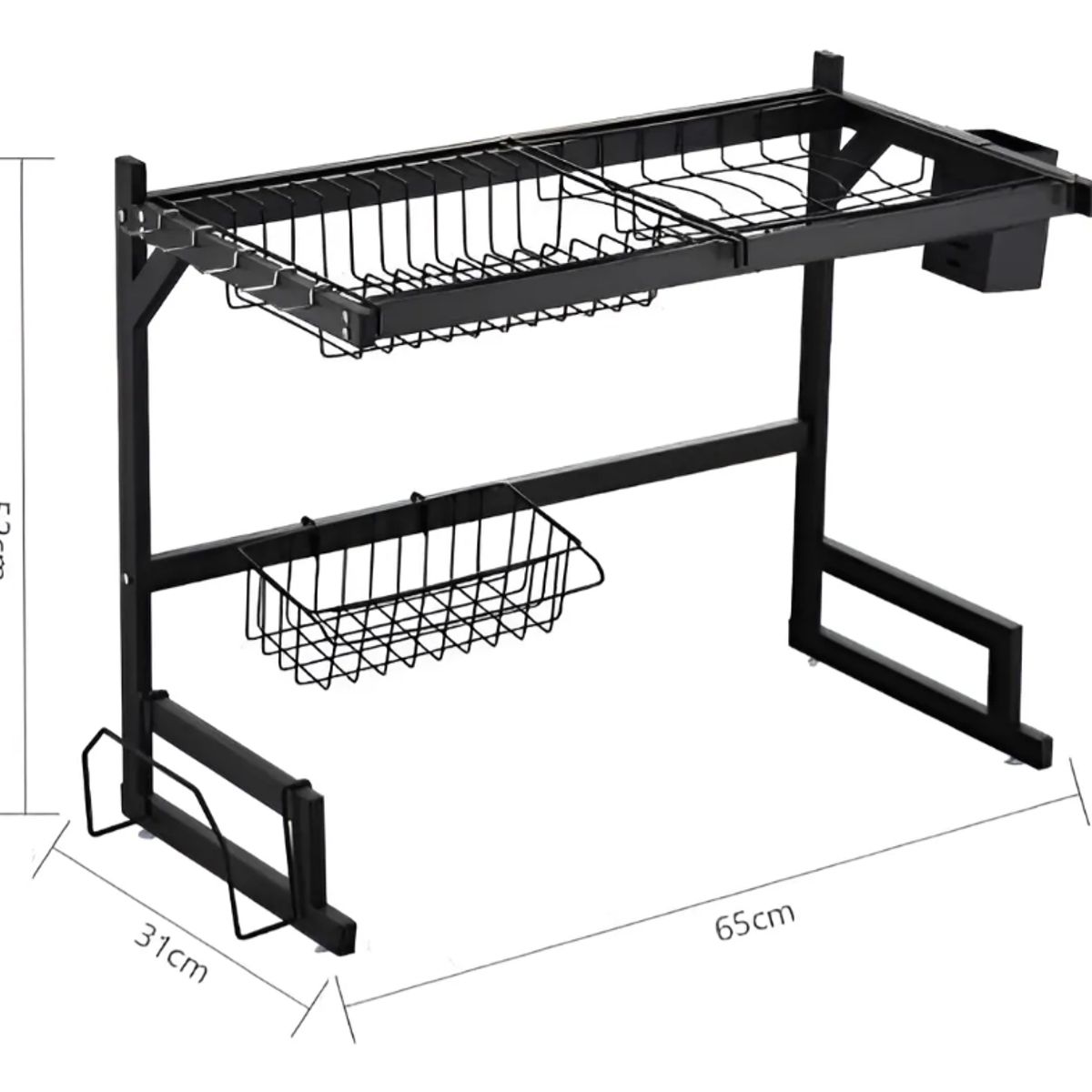 GENERICO - Organizador De Platos Para Cocina Escurridor