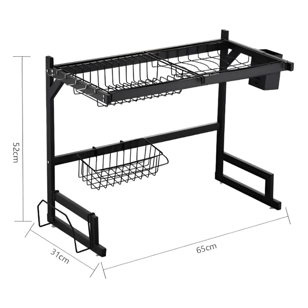 GENERICO - Organizador De Platos Para Cocina Escurridor