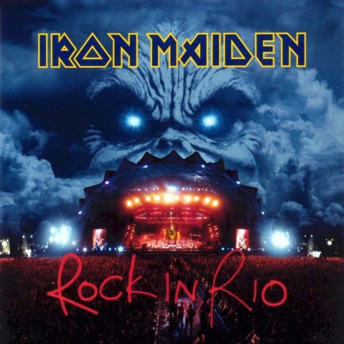 GRUPO LASER DISC - CD IRON MAIDEN ROCK IN RIO REMASTERED 2CD