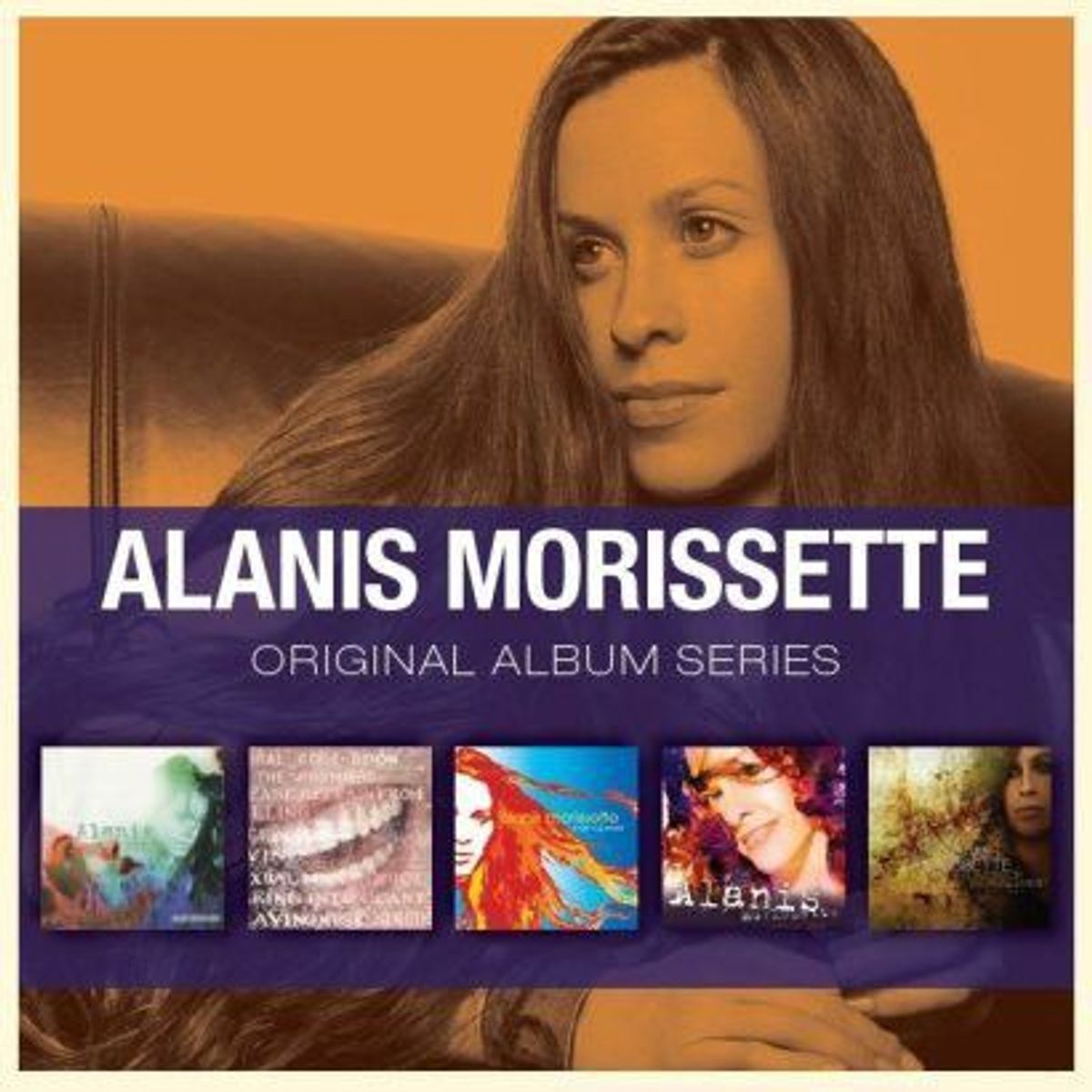 GRUPO LASER DISC - CD ALANIS MORISSETTE ORIGINAL ALBUM SERIES 5CD
