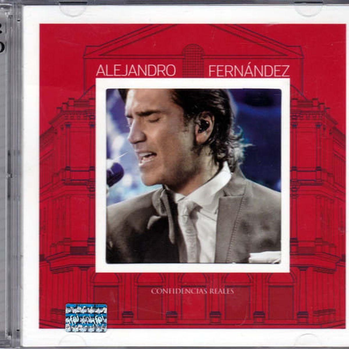 GRUPO LASER DISC - CD ALEJANDRO FERNANDEZ CONFIDENCIAS REALES 2CD+DVD