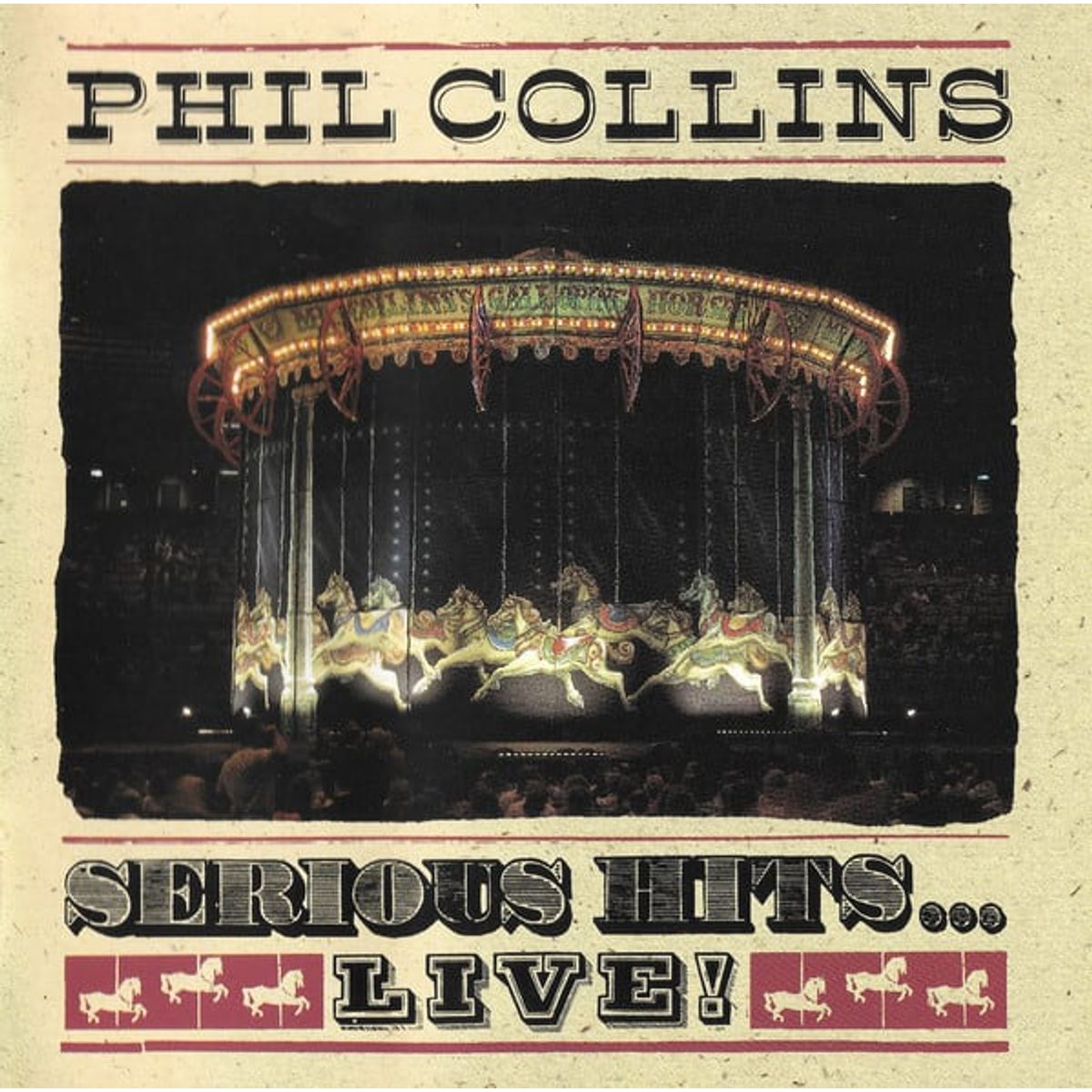 GRUPO LASER DISC - CD PHIL COLLINS SERIOUS HITSLIVE Slipcase 1CD